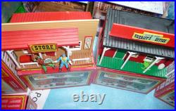 Western Town Play Set vintage LOT 12- 1/32 SCALE Western Town Play Set vintage LOT 12- 1/32 SCALE