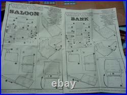 Western Town Play Set vintage LOT 2
