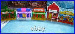 Western Town Play Set vintage LOT 4
