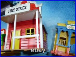 Western Town Play Set vintage LOT 4
