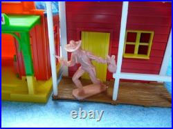 Western Town Play Set vintage LOT 4
