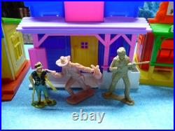Western Town Play Set vintage LOT 4
