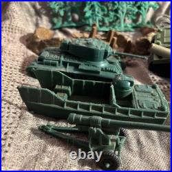 World War II Battleground Marx Toy Play Set Vintage 1978 ww2