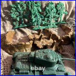 World War II Battleground Marx Toy Play Set Vintage 1978 ww2