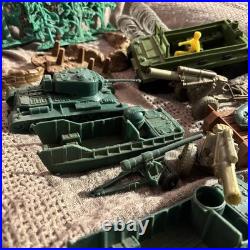 World War II Battleground Marx Toy Play Set Vintage 1978 ww2