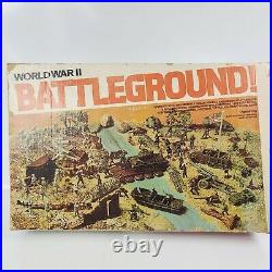 World War II Battleground playset Mego Marx With Box More Pictures Available ASK