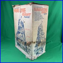 World War II Marx Guns Of Navarone Giant Soldiers Playset with Lots Of Extras