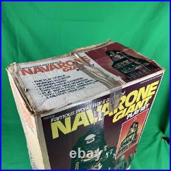 World War II Marx Guns Of Navarone Giant Soldiers Playset with Lots Of Extras