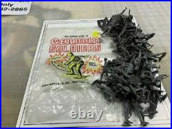 Wow Marx German Soldiers 100 Ct Opened Bag 1964 77 Soldiers Must See & Have