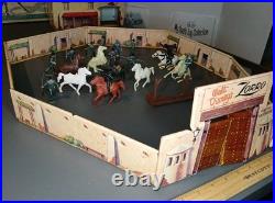 Zorro Play Set Vintage 1950s Marx Walt Disney