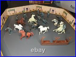 Zorro Play Set Vintage 1950s Marx Walt Disney