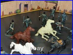 Zorro Play Set Vintage 1950s Marx Walt Disney