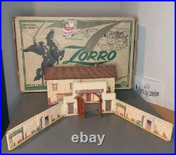 Zorro Play Set Vintage 1950s Marx Walt Disney