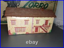 Zorro Play Set Vintage 1950s Marx Walt Disney